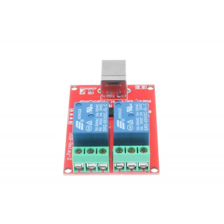 Modulo Rele USB 5V 10A 2 - 8 Canales