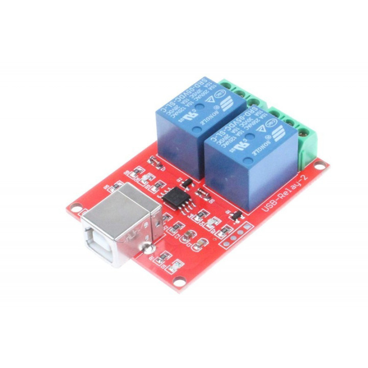 Modulo Rele USB 5V 10A 2 - 8 Canales