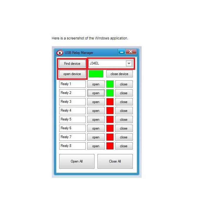 Modulo Rele USB 5V 10A 2 - 8 Canales