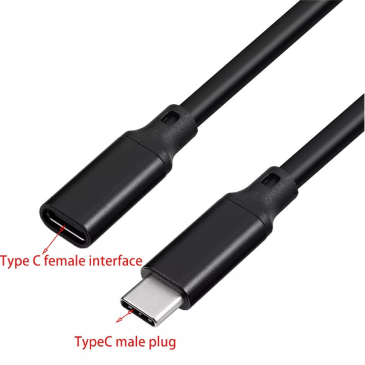 Extension USB-C Macho a Hembra 3M