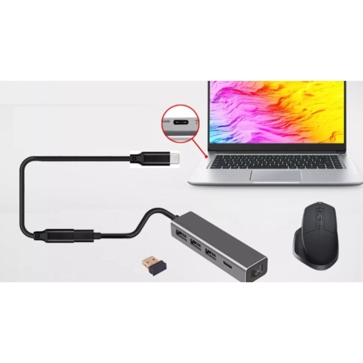Extension USB-C Macho a Hembra 3M