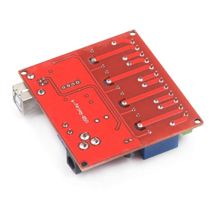 Modulo Rele USB 24V 10A 4 Canales