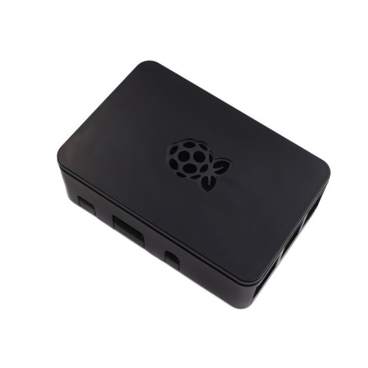 Contenedor Plastico Negro para Raspberry Pi3 / Pi4