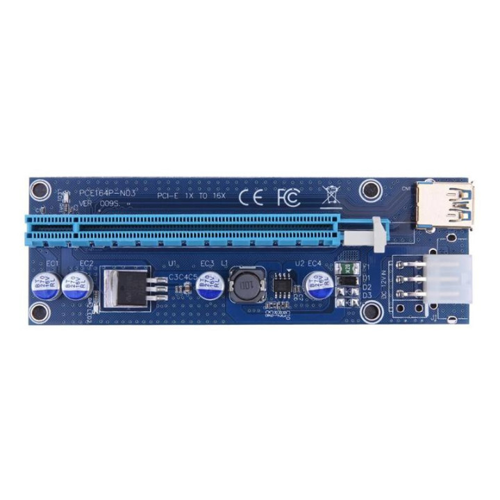 Tarjeta de Extension Para Puerto PCI Express 1x a 16x USB 3.0