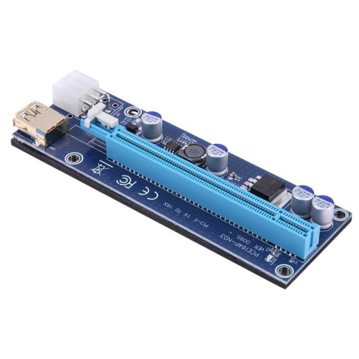 Tarjeta de Extension Para Puerto PCI Express 1x a 16x USB 3.0