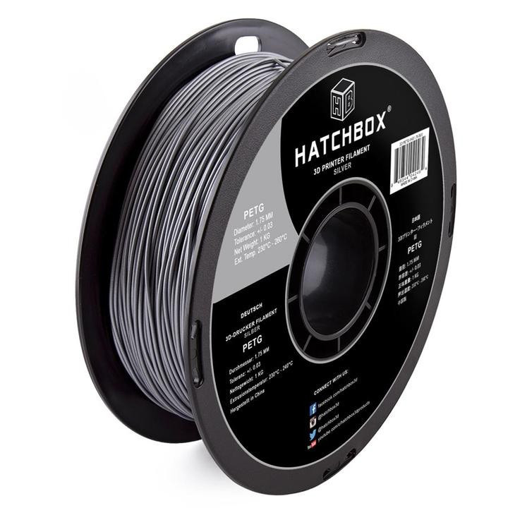 Filamento Flexible PETG Hatchbox 1.75mm 2.2 Lb