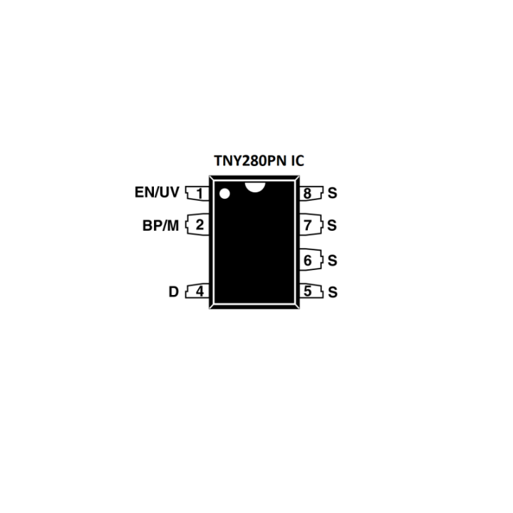 Convertidor de Voltaje AC/DC TNY280PN (DIP)