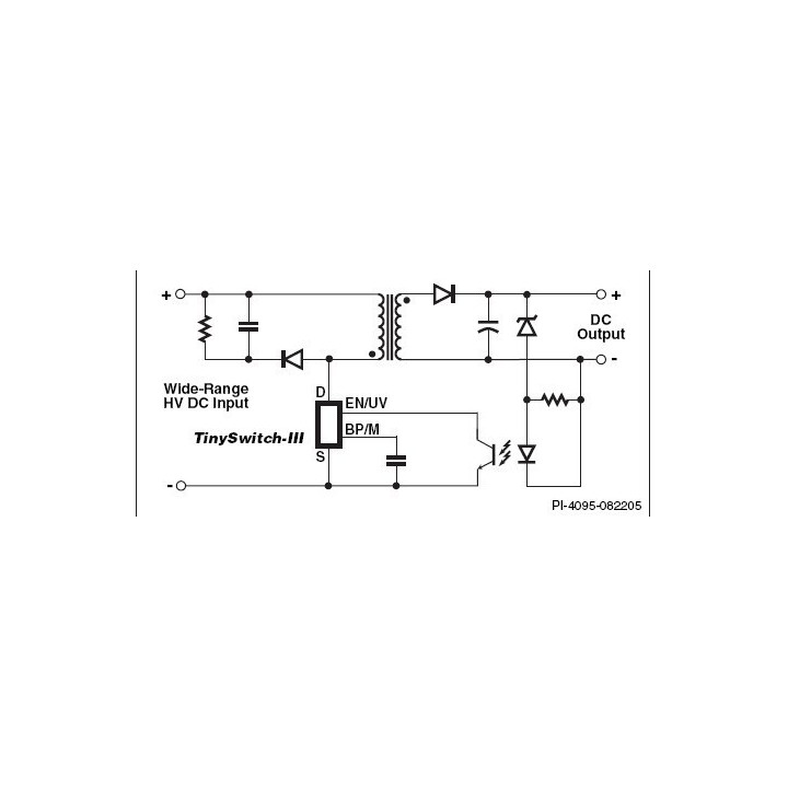 Convertidor de Voltaje AC/DC TNY280PN (DIP)