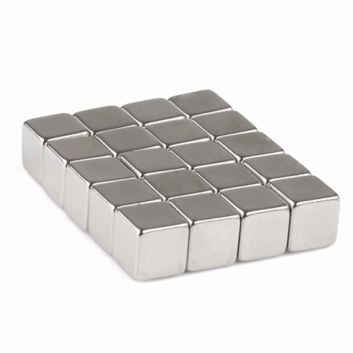 Imán de Neodimio 10X10X10mm (5U)