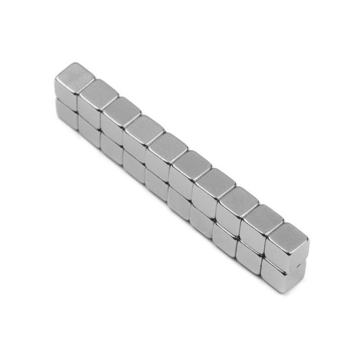 Imán de Neodimio 10X10X10mm (5U)