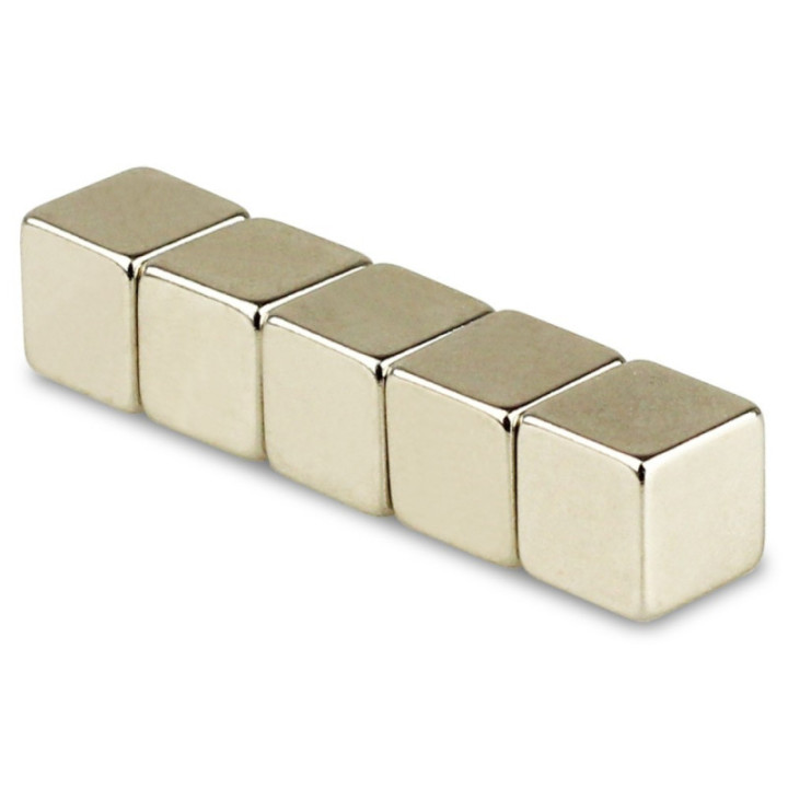 Imán de Neodimio 10X10X10mm (5U)