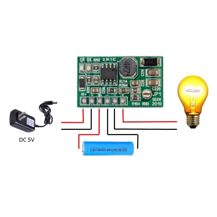 Modulo de Carga y Descarga de Bateria