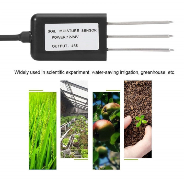 Sensor de Humedad/Temperatura/Conductividad del Suelo OXT-TR RS485