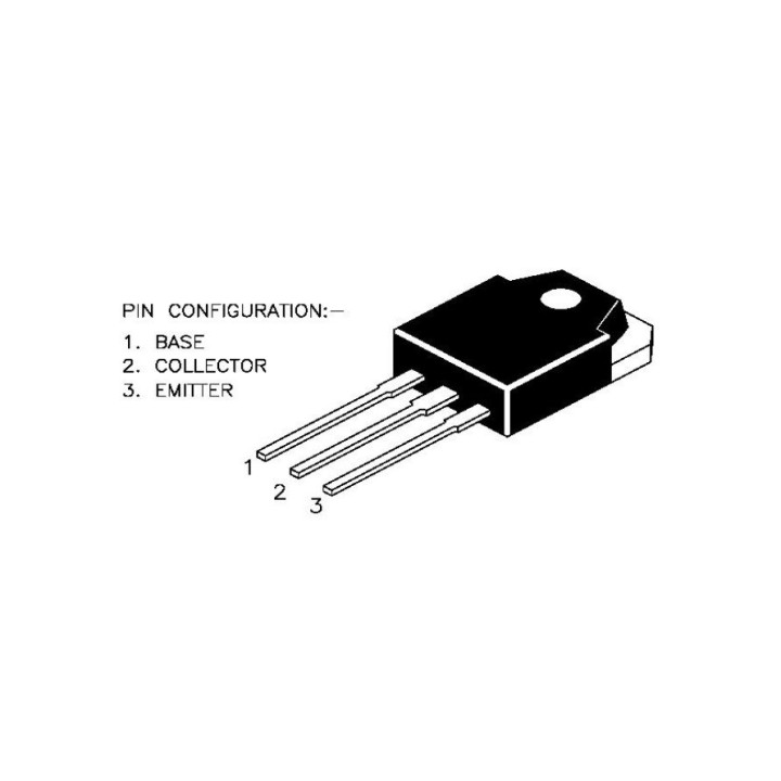 Transistor de Potencia Toshiba A1941 PNP 160V 10A (TO-3PN)
