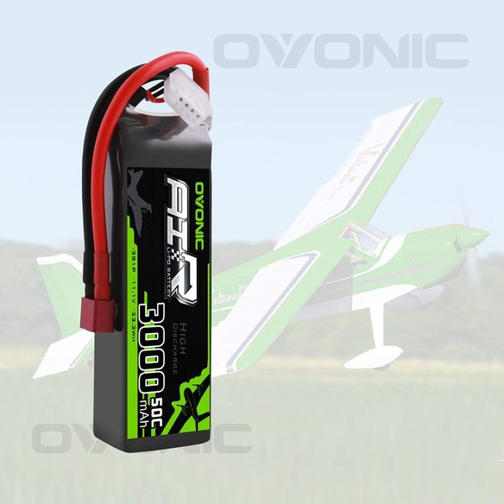 Bateria Tipo LiPo recargable 11.1V 35C/50C 3S OVONIC
