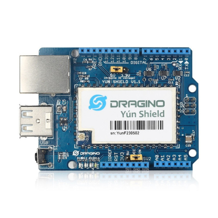 Shield YUN V1.1.6 WIFI compatible con Arduino UNO/MEGA