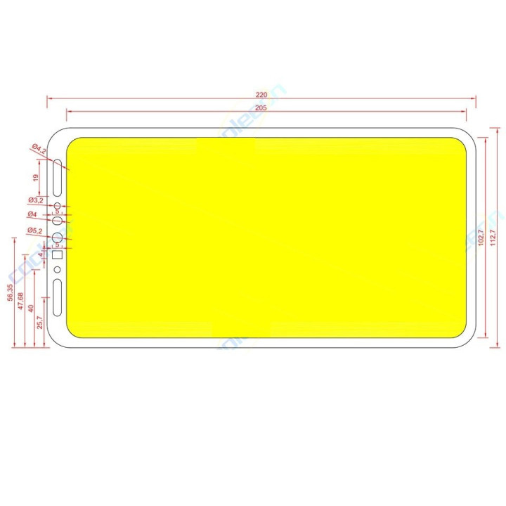 Panel LED de alta potencia 100W