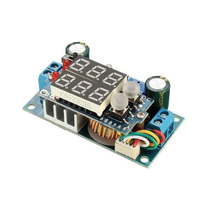 Controlador de carga solar MPPT DC-DC de 6-36V a 1.25-32V 5A