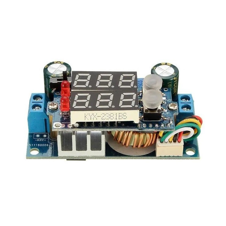 Controlador de carga solar MPPT DC-DC de 6-36V a 1.25-32V 5A