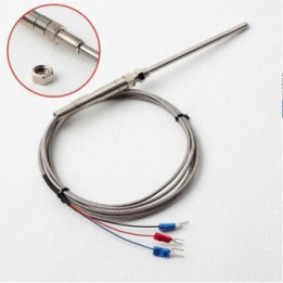 Sonda de Temperatura Termocupla PT100 WZP-291 5x100x2000mm -20 a 450 grados