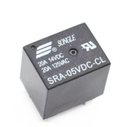 Mini Rele para PCB SONGLE SRA-CL 5/12/24VDC 20A