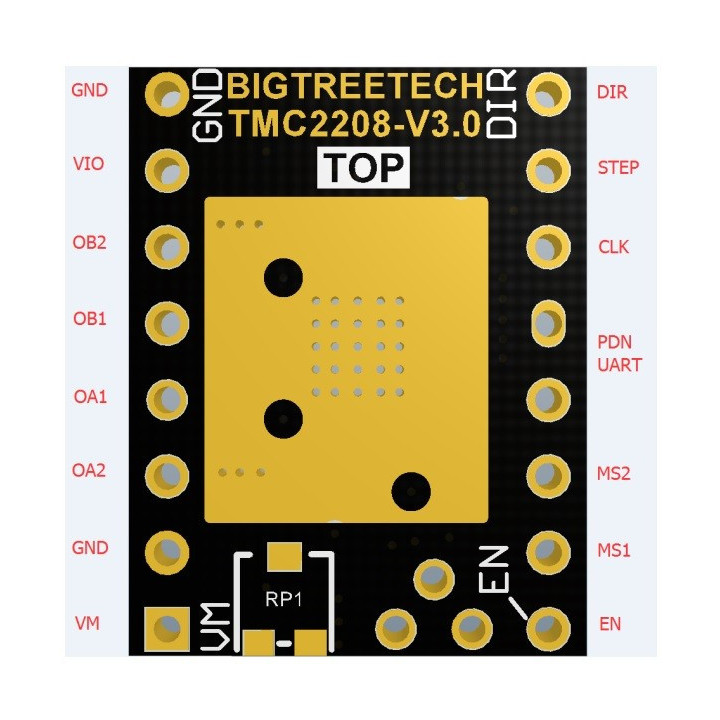 Controlador de Motor Paso a Paso TMC2208 V3.0