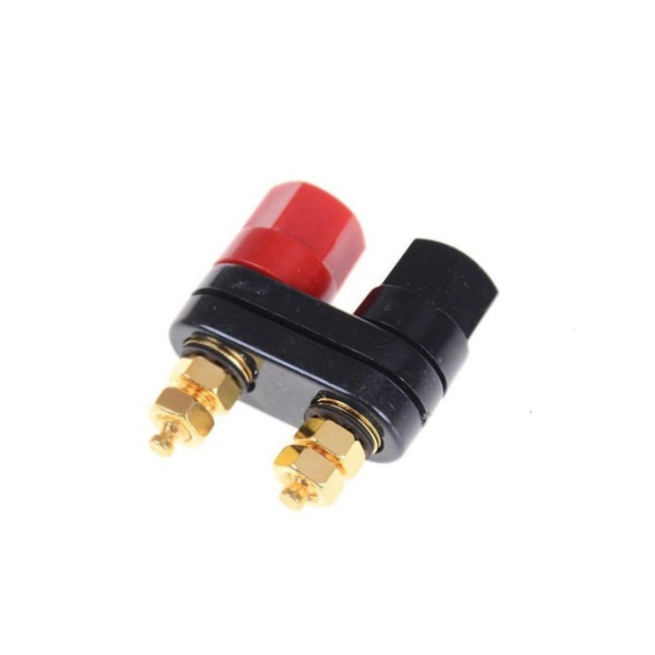 Conector Banana Hembra Dual 4mm