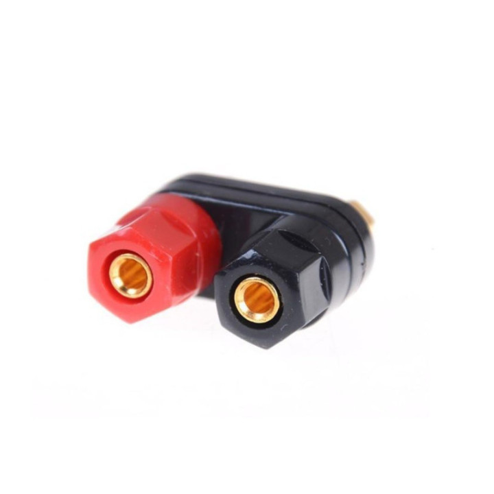 Conector Banana Hembra Dual 4mm