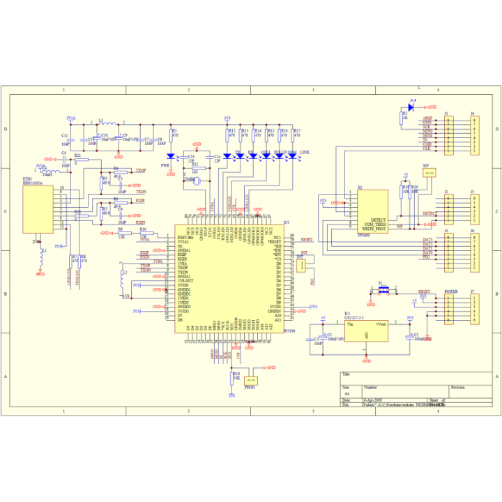 Modulo de Red shield para Arduino W5100
