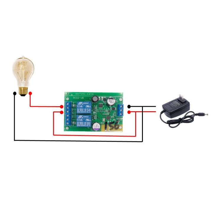 Módulo Relé Bluetooth 5.0 de 2 Canales 12V 10A