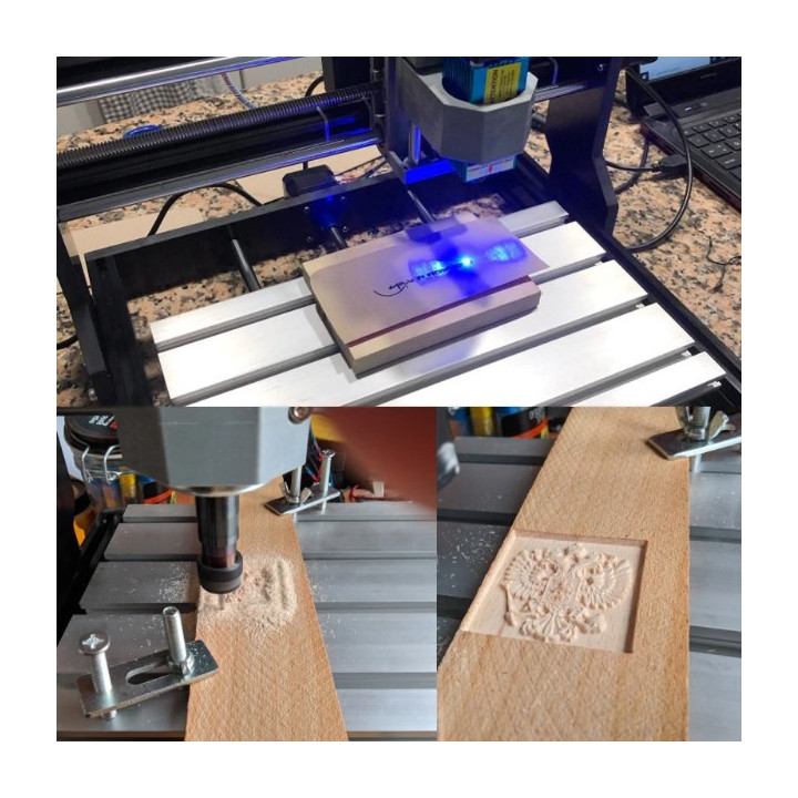 Maquina CNC 3018-PRO Fresadora y Grabadora Laser