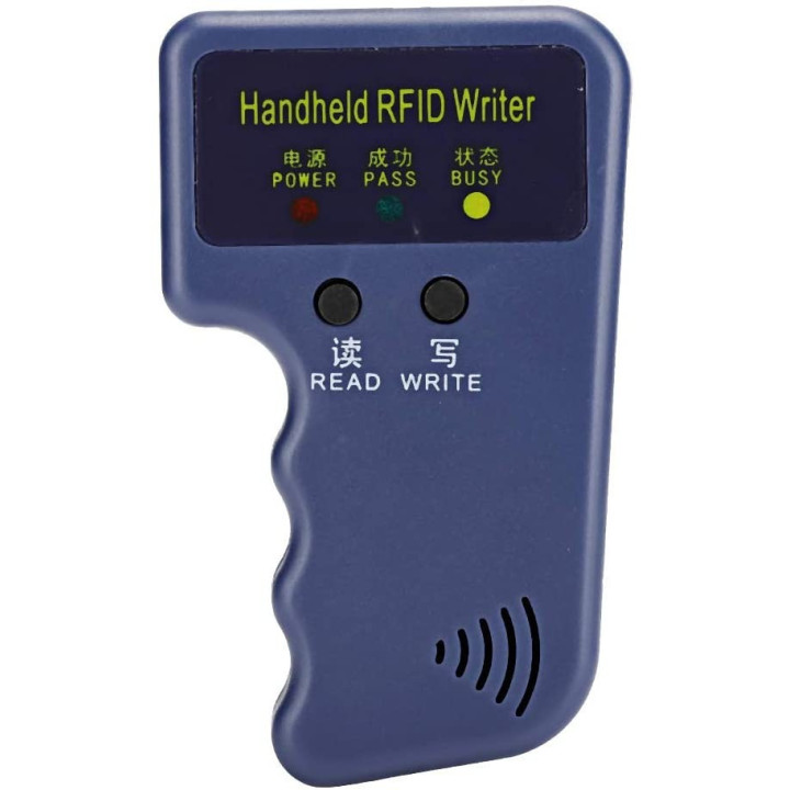 Duplicador Lector/Escritor de Tarjetas y Llaveros RFID 125Khz EM4100/HID/AWID