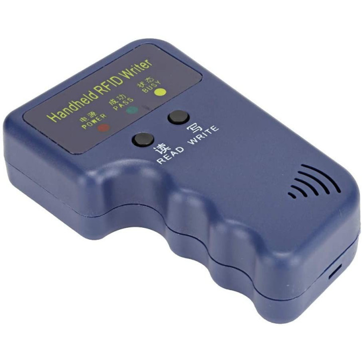 Duplicador Lector/Escritor de Tarjetas y Llaveros RFID 125Khz EM4100/HID/AWID