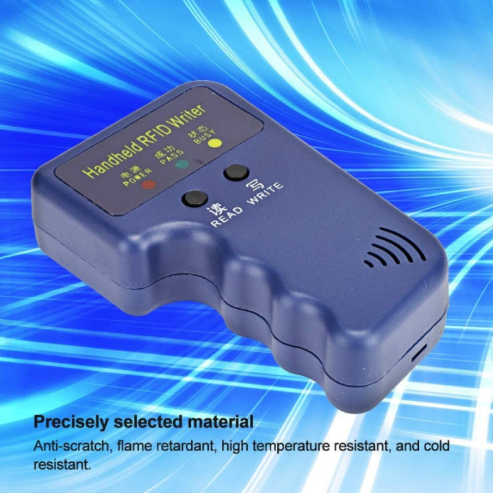 Duplicador Lector/Escritor de Tarjetas y Llaveros RFID 125Khz EM4100/HID/AWID