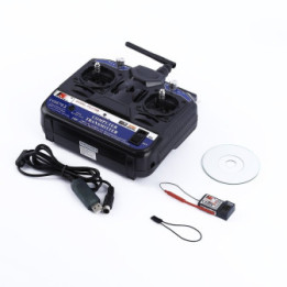 Control remoto para Drone 6 canales Tx, Rx FS-CT6B