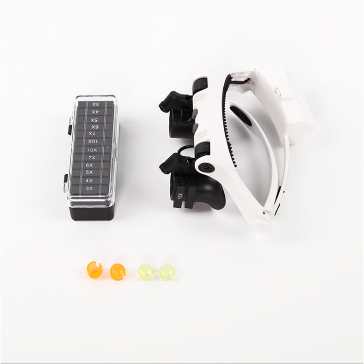Lente Amplificador para Electrónica con Luz LED 25X