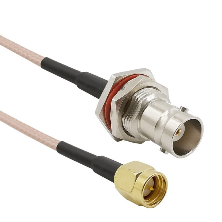 Extensión de SMA Macho a Conector BNC