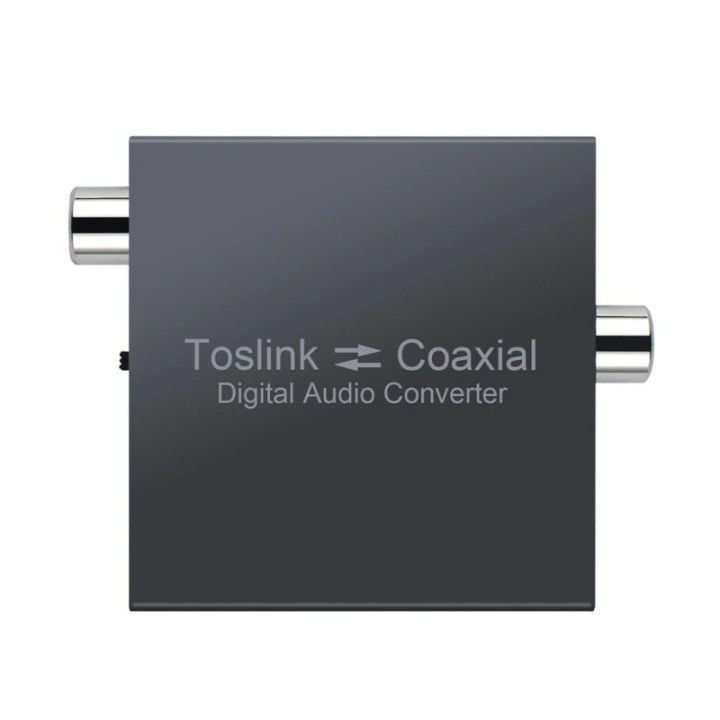 Convertidor de Audio Optico a Coaxial Bidireccional