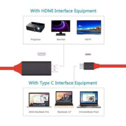 Adaptador de USB-C a HDMI 1080P
