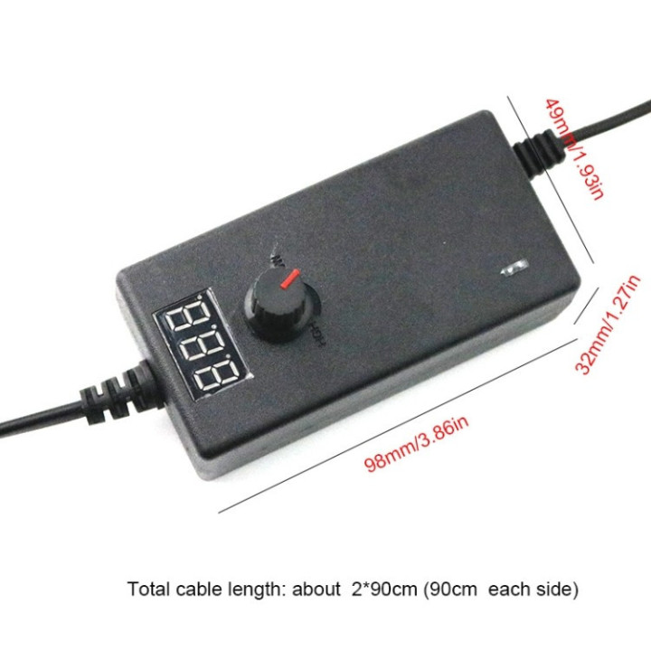Fuente Regulable de 3V a 12V 3A DMD1220