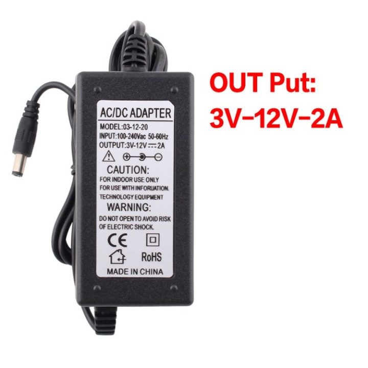 Fuente Regulable de 3V a 12V 3A DMD1220