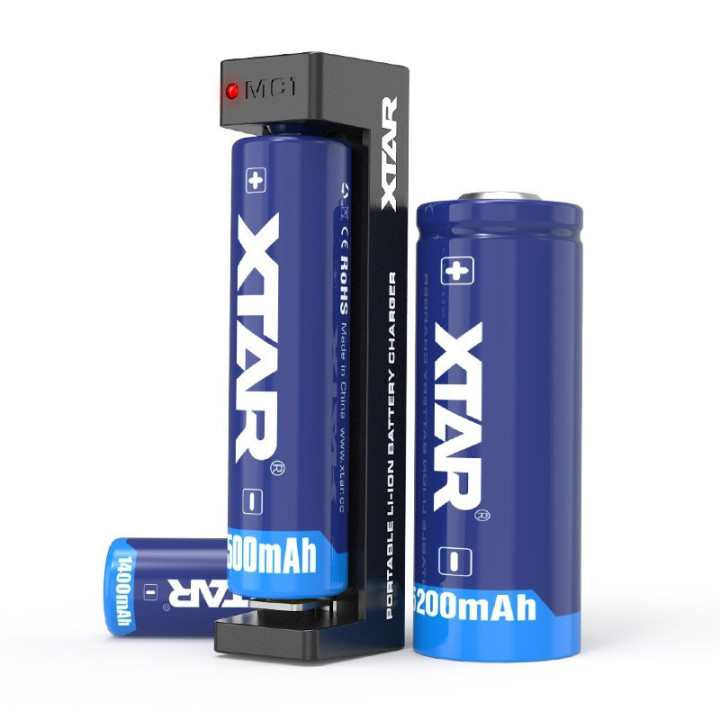 Cargador de Baterias Xtar MC-1 de 1 Espacio