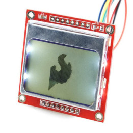 Pantalla LCD Nokia 5110 Compatible con Arduino