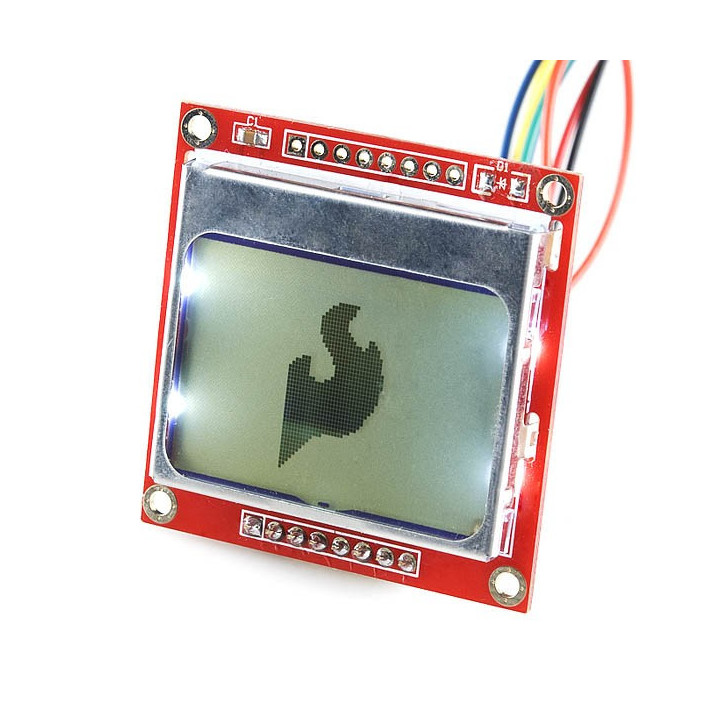 Pantalla LCD Nokia 5110 Compatible con Arduino