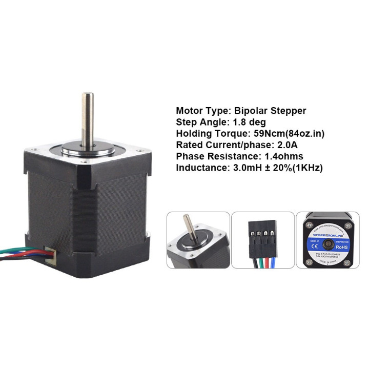 Motor de Paso a Paso Nema 17