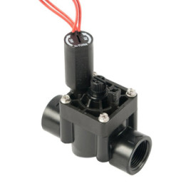 Valvula Electromagnetica Solenoide para Control de Flujo PGV-100 1" PVC 24VDC NO