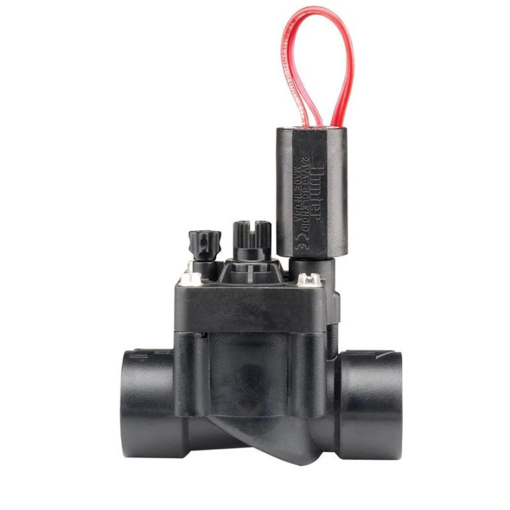 Valvula Electromagnetica Solenoide para Control de Flujo PGV-100 1" PVC 24VDC NO