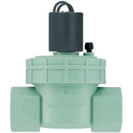 Valvula Electromagnetica Solenoide para Control de Flujo 1" PVC 18-24VDC