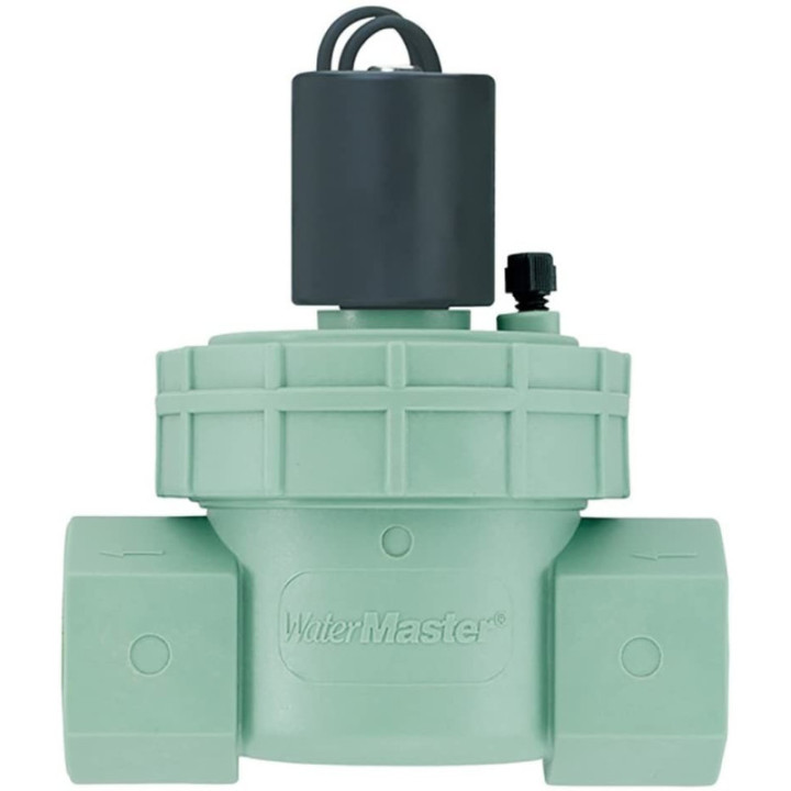Valvula Electromagnetica Solenoide para Control de Flujo 1" PVC 18-24VDC