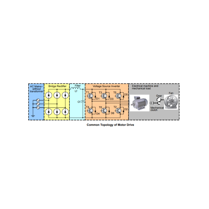 Modulo Transistor IGBT de Alta Potencia EVL31-050A 600V 50A